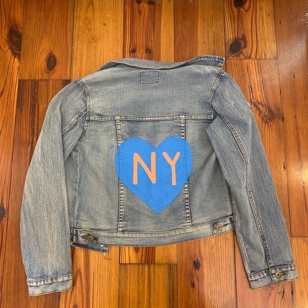 Hand Painter Denim Jacket